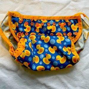 One size blueberry coveralls